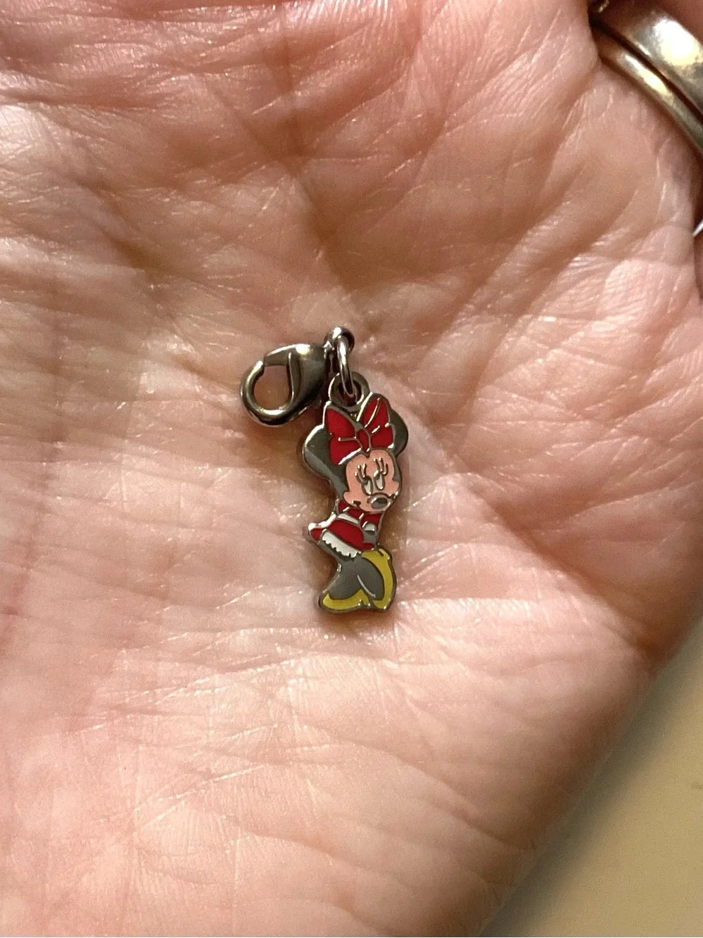 Official Disney Minnie Mouse Enamel Bracelet Charm